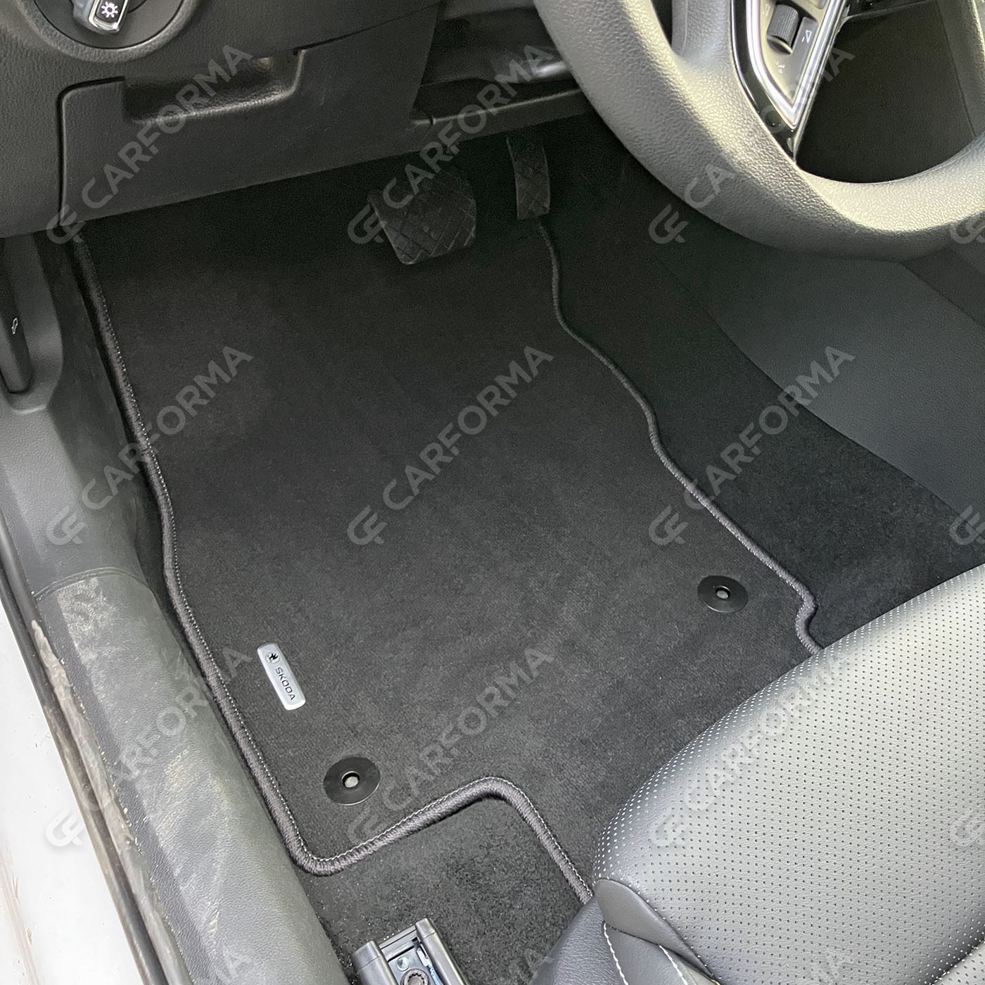 Ворсовые коврики на Skoda Superb III 2015&nbsp;-&nbsp;2026 в Ярославле