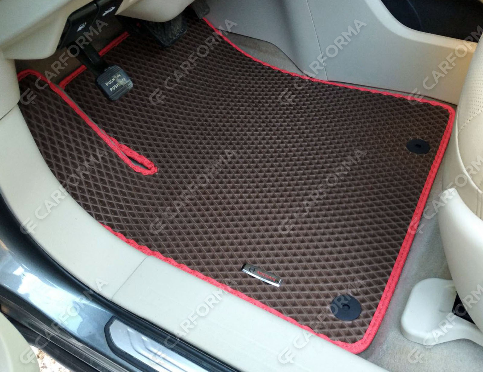 Ворсовые коврики на Nissan Murano (Z52) 2014&nbsp;-&nbsp;2022 в Ярославле