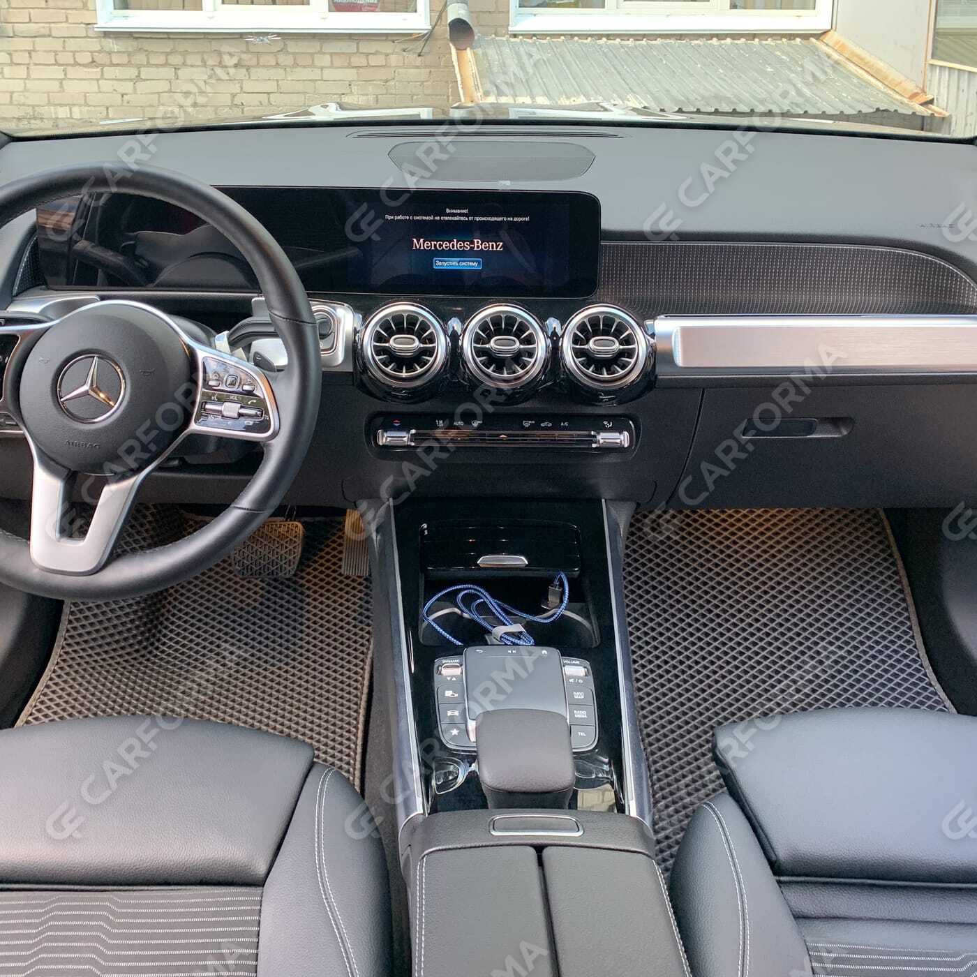 Коврики на Mercedes GLB (X247) 2019&nbsp;-&nbsp;2026 в Ярославле