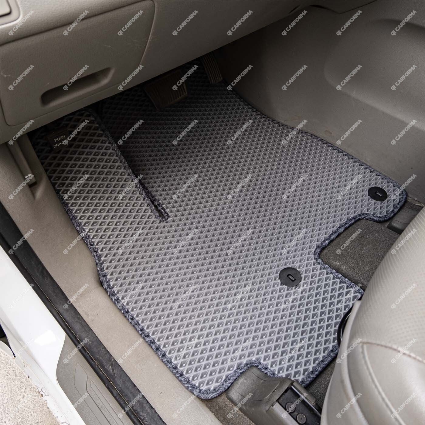 Ворсовые коврики на KIA Carnival III 7 мест 2014&nbsp;-&nbsp;2021 в Ярославле