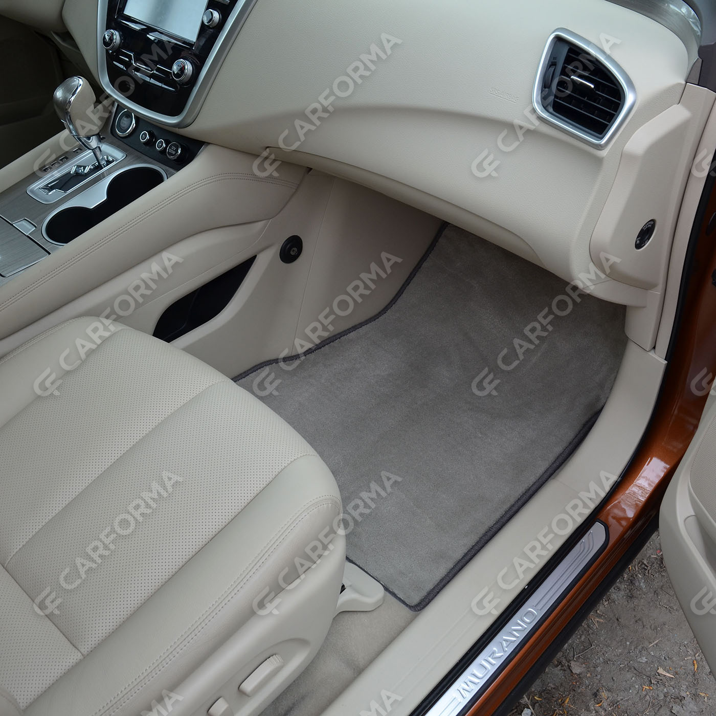 Ворсовые коврики на Nissan Murano (Z52) 2014&nbsp;-&nbsp;2022 в Ярославле