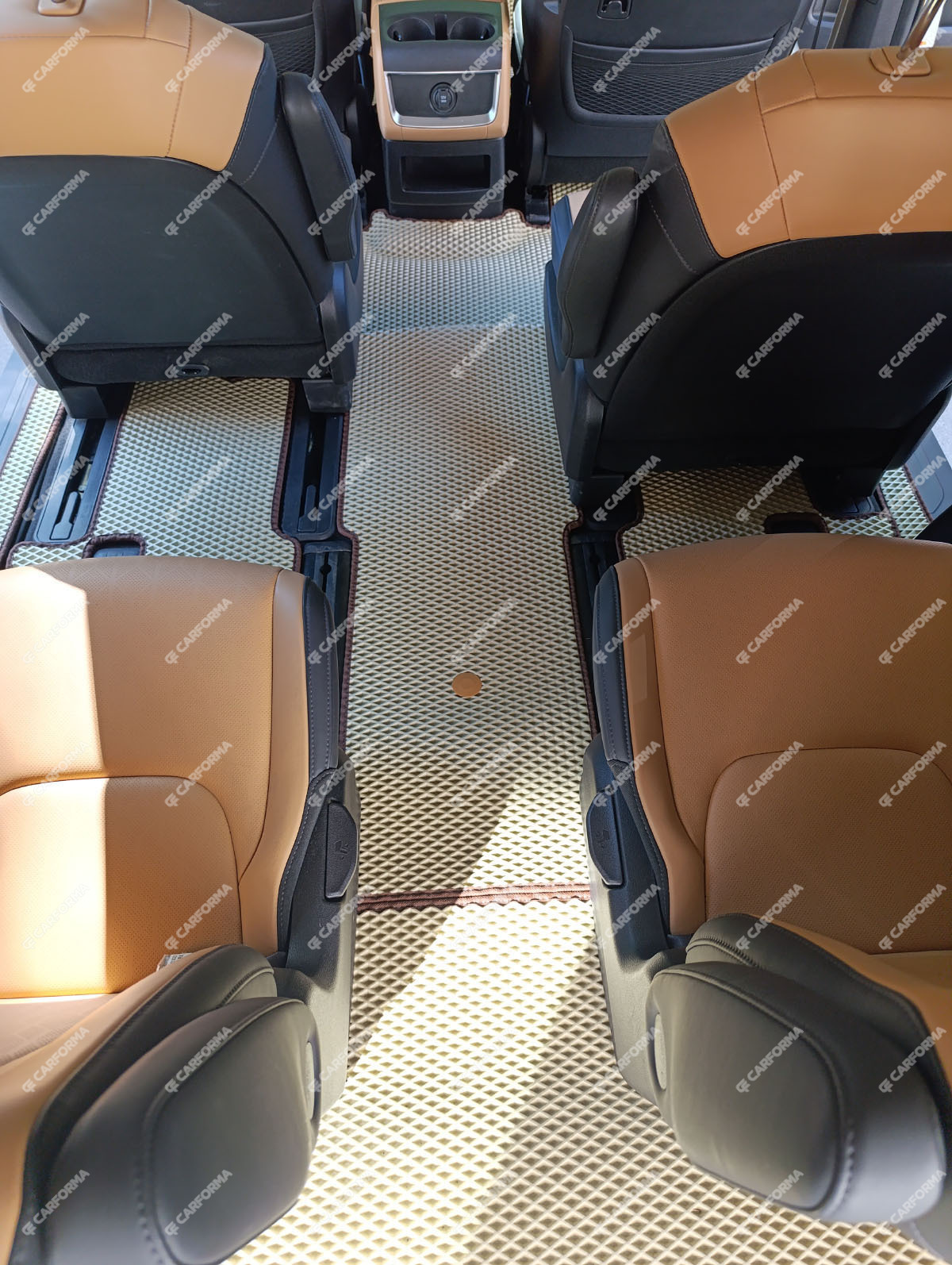 Ворсовые коврики на KIA Carnival IV 9 мест 2020&nbsp;-&nbsp;2025 в Ярославле