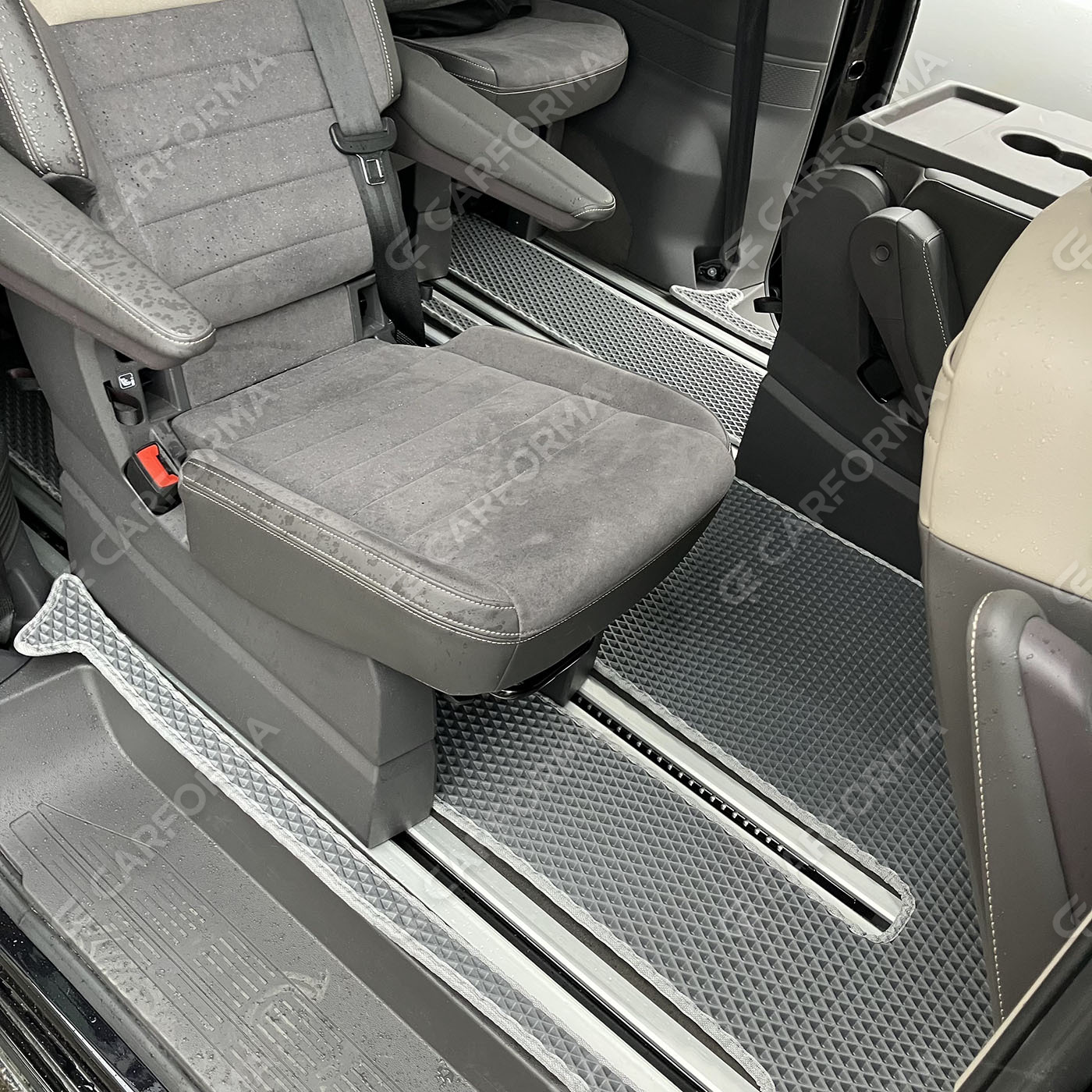 Ворсовые коврики на Volkswagen Multivan (T7) 2021&nbsp;-&nbsp;2026 в Ярославле