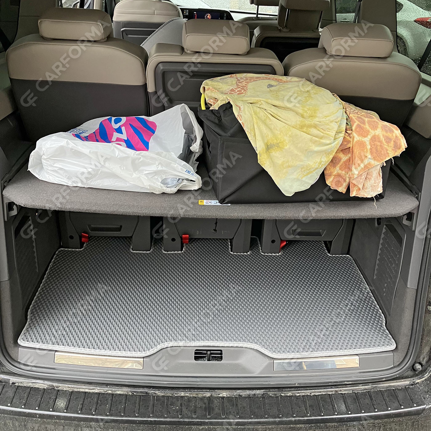 Ворсовые коврики на Volkswagen Multivan (T7) 2021&nbsp;-&nbsp;2026 в Ярославле