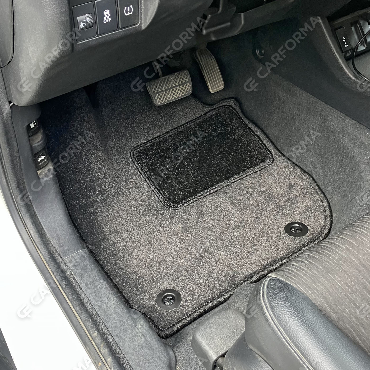 Ворсовые коврики на Honda XR-V I 2014&nbsp;-&nbsp;2022 в Ярославле