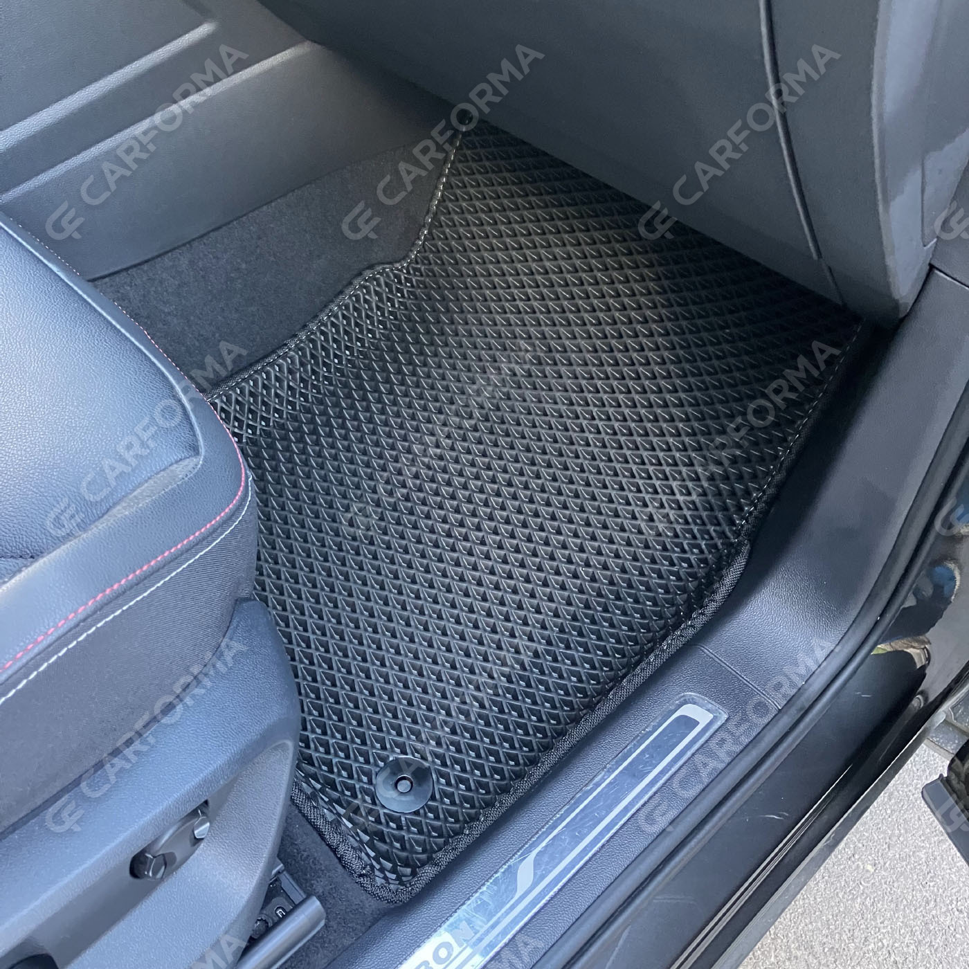 Водительские ворсовые коврики  Volkswagen Tayron 2018&nbsp;-&nbsp;2026 в Ярославле