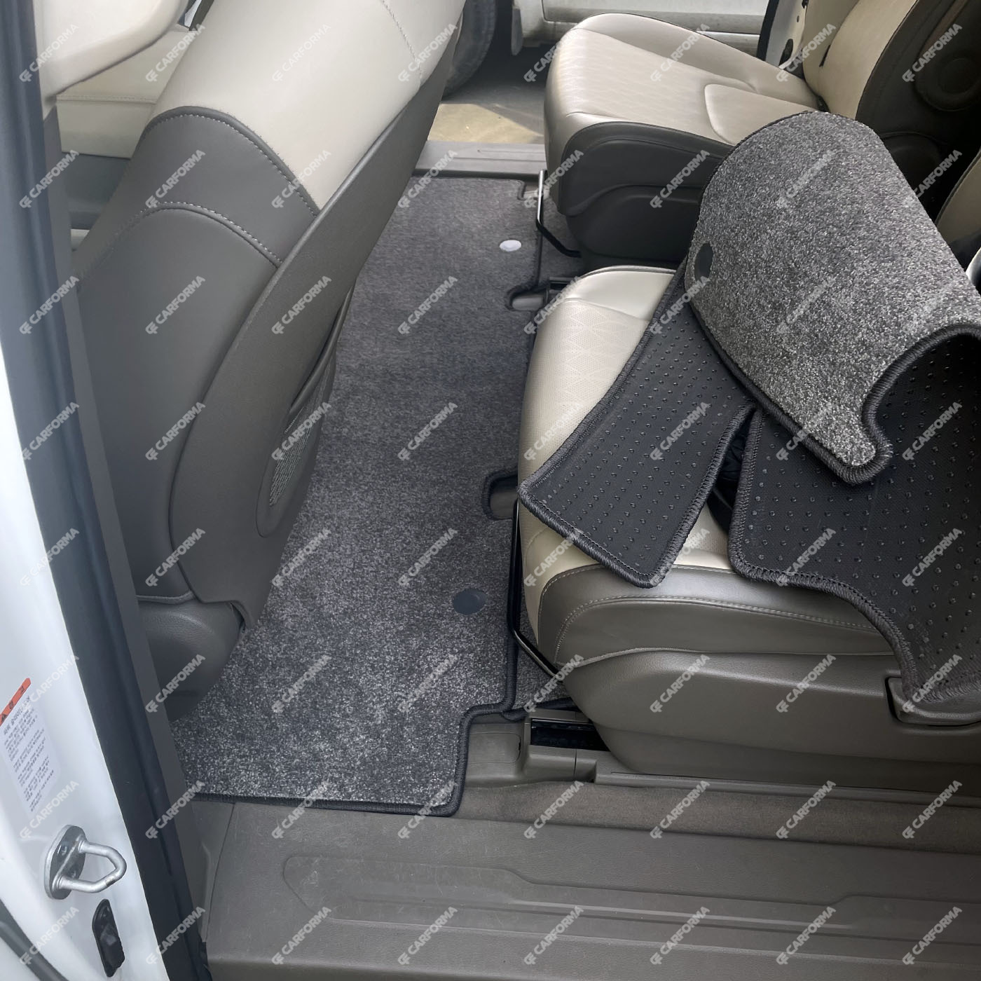 Ворсовые коврики на KIA Carnival IV 9 мест 2020&nbsp;-&nbsp;2025 в Ярославле