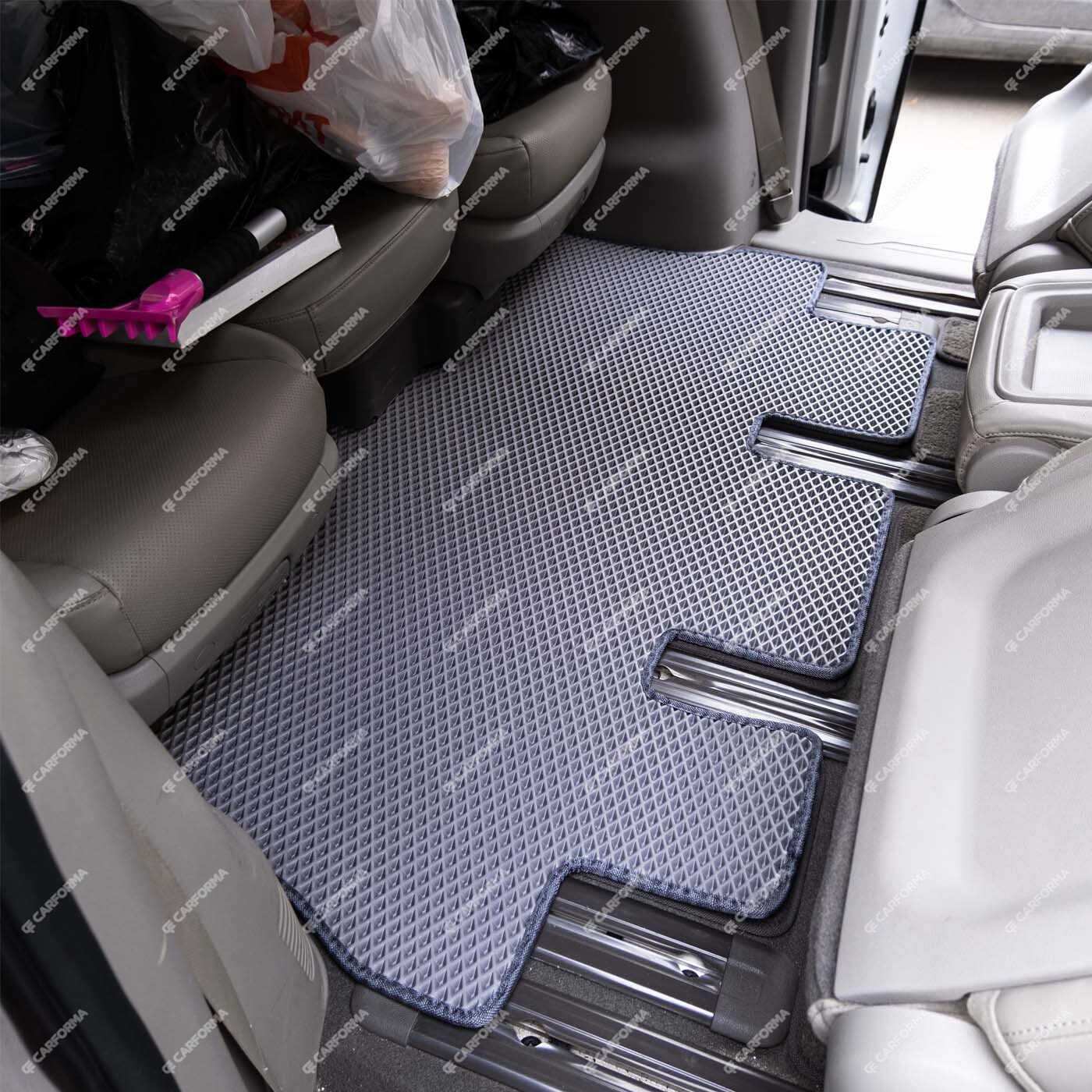 Ворсовые коврики на KIA Carnival III 9 мест и 11 мест 2014&nbsp;-&nbsp;2021 в Ярославле