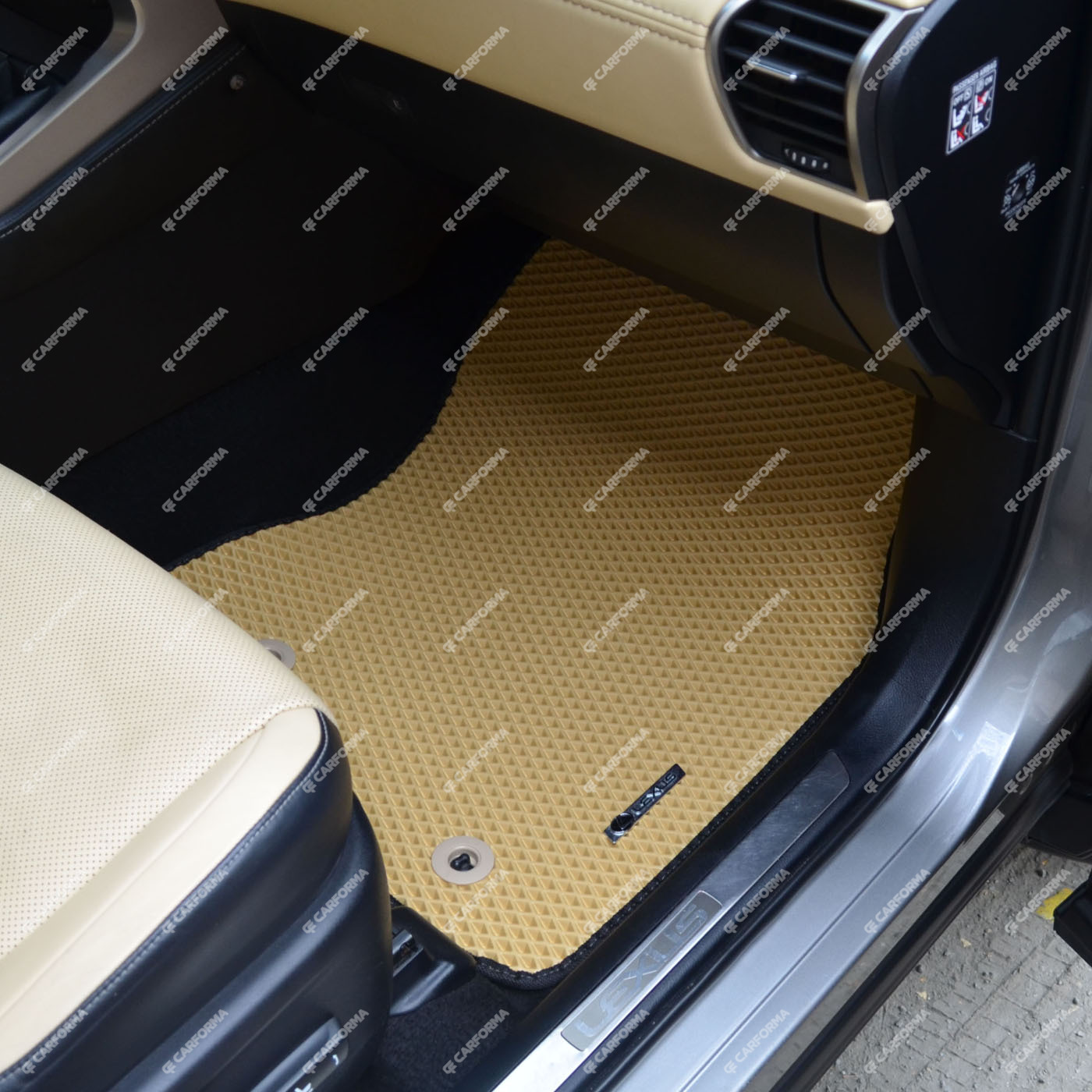 Ворсовые коврики на Lexus NX I 2014&nbsp;-&nbsp;2021 в Ярославле