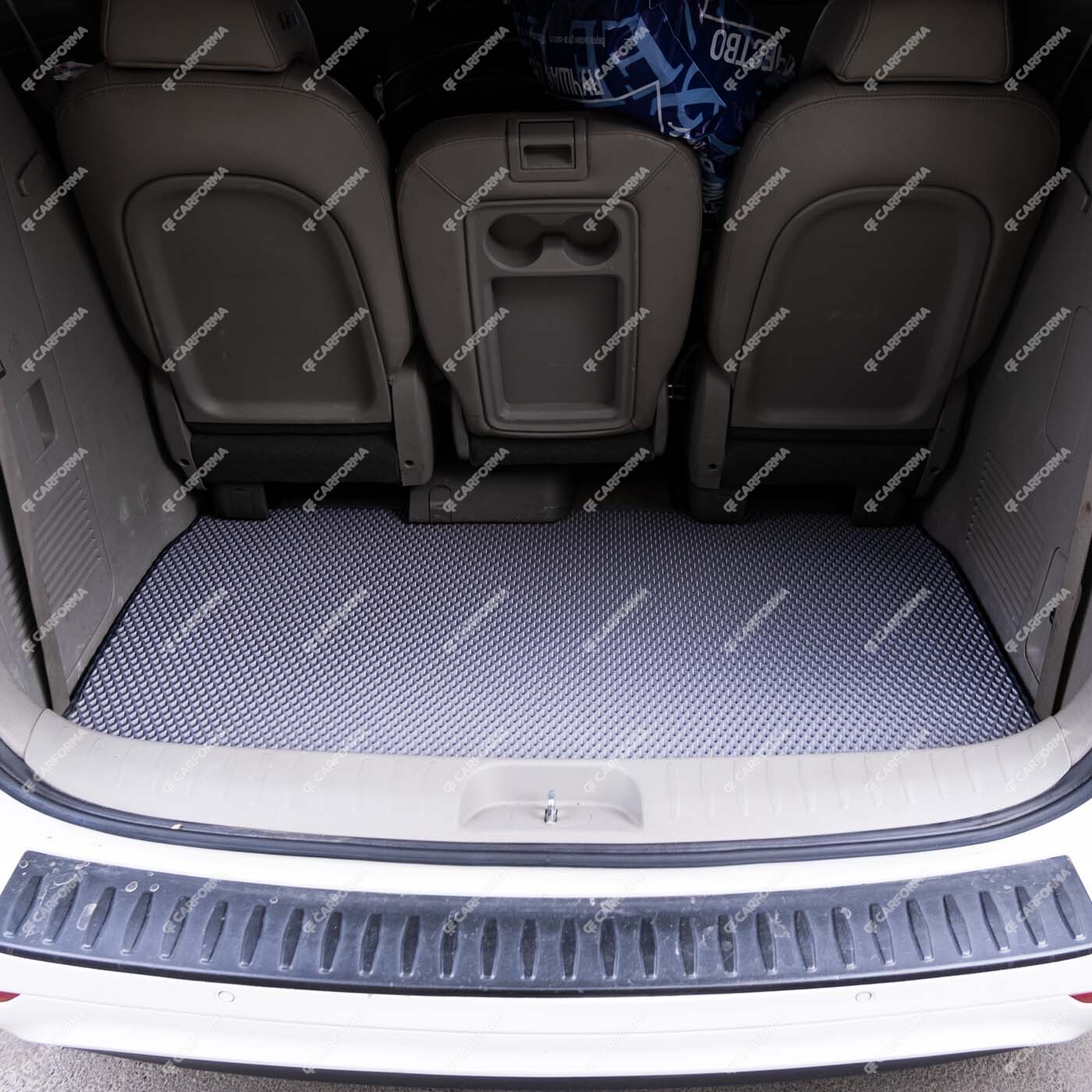 Ворсовые коврики на KIA Carnival III 9 мест и 11 мест 2014&nbsp;-&nbsp;2021 в Ярославле