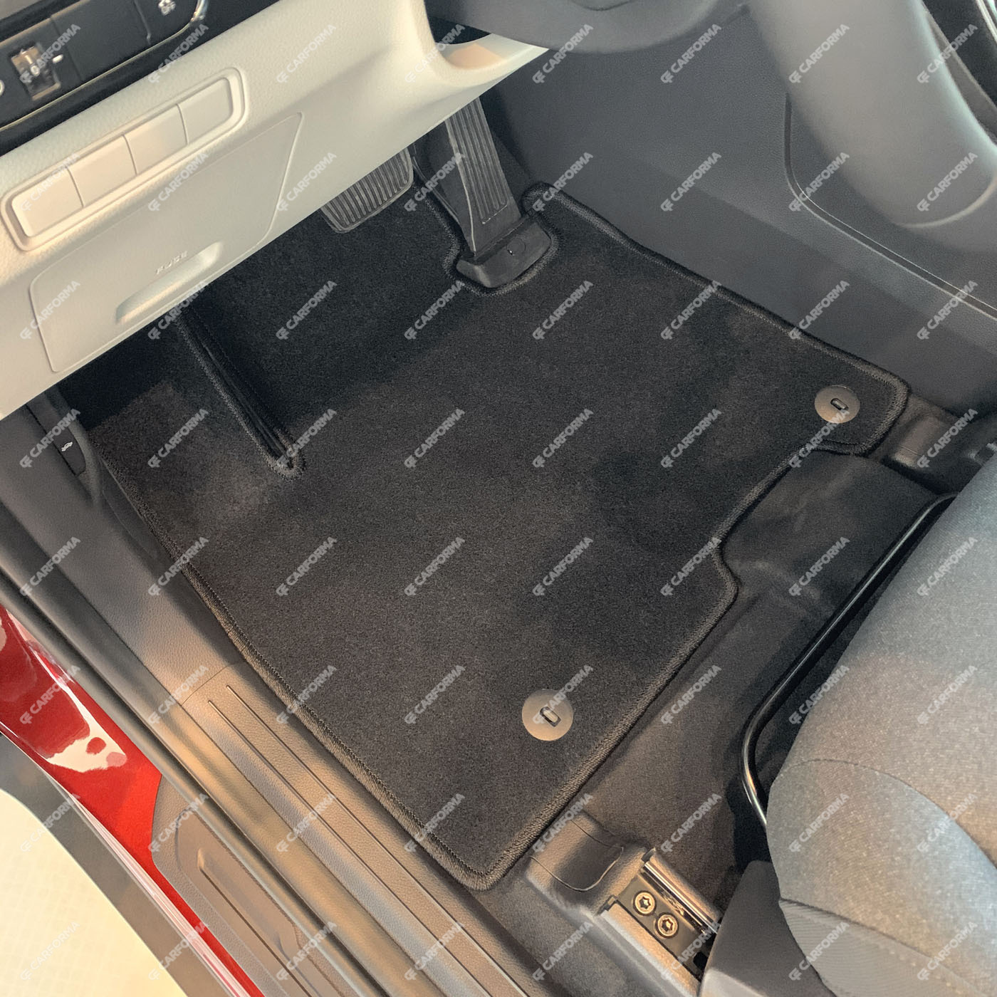 Коврики на KIA Carnival IV 7 мест с оттоманками 2020&nbsp;-&nbsp;2025 в Ярославле