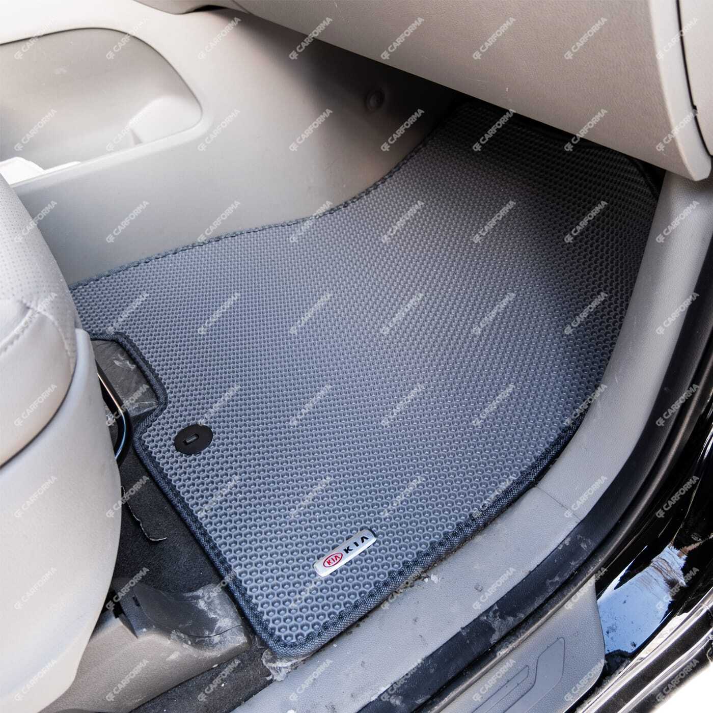 Ворсовые коврики на KIA Carnival III 7 мест 2014&nbsp;-&nbsp;2021 в Ярославле