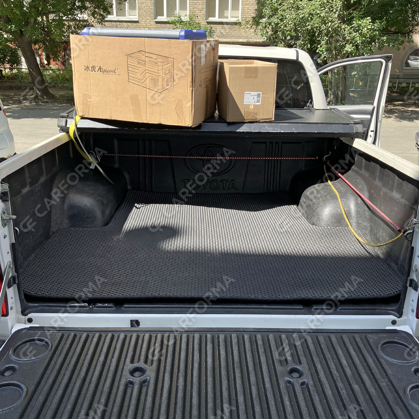 Ворсовые коврики на Toyota Hilux VII 2008&nbsp;-&nbsp;2015 в Ярославле