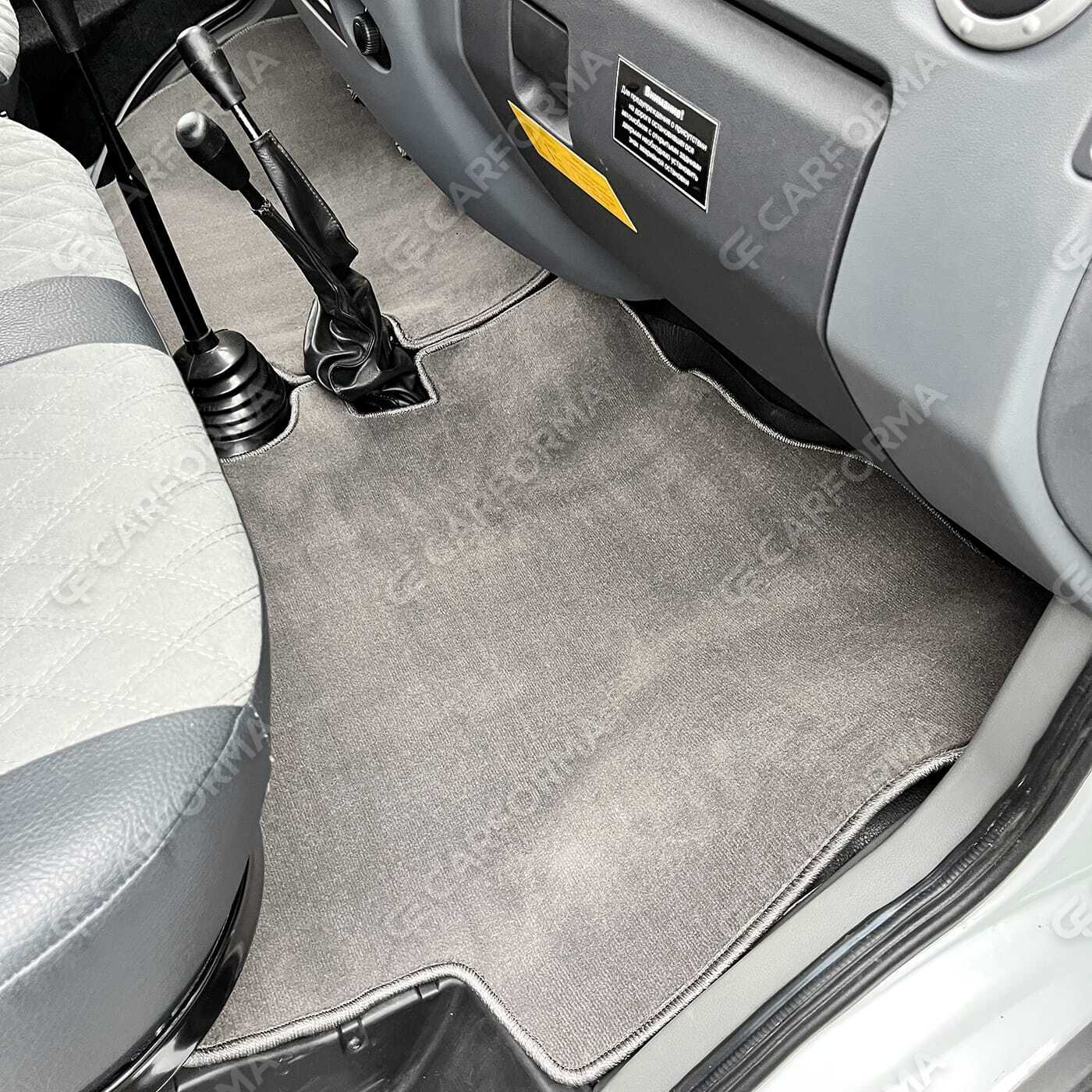 Ворсовые коврики на ГАЗ Соболь Комби грузопассажирский 1998&nbsp;-&nbsp;2026 в Ярославле