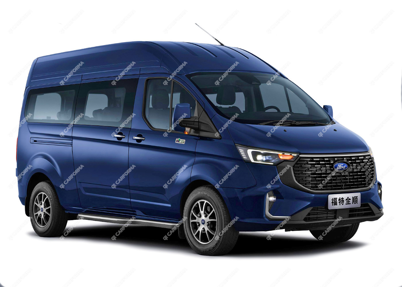 Ворсовые коврики на Ford Transit Custom 2 2023 - 2025