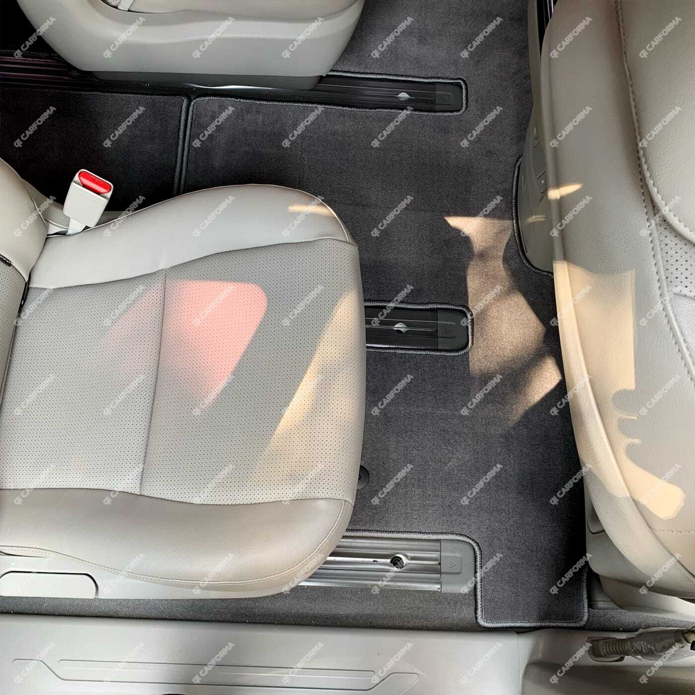 Ворсовые коврики на KIA Carnival III 9 мест и 11 мест 2014&nbsp;-&nbsp;2021 в Ярославле