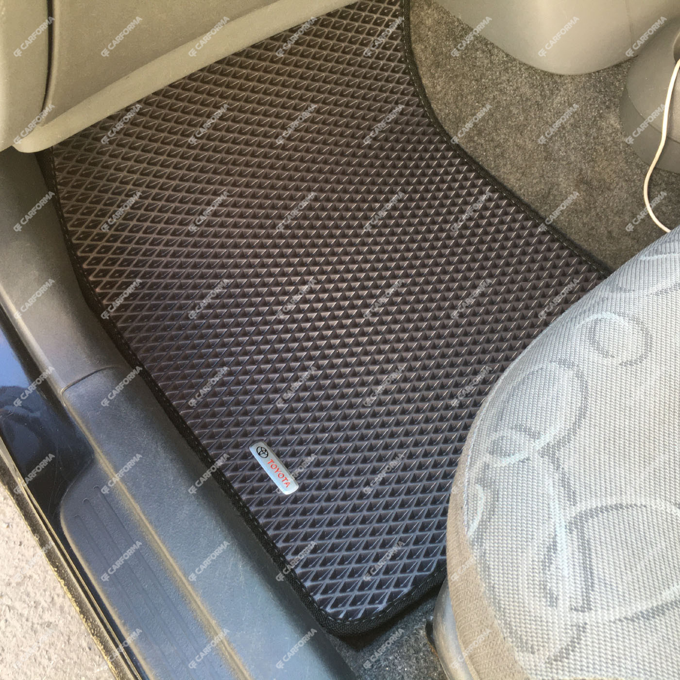 Ворсовые коврики на Toyota Vitz I 1998&nbsp;-&nbsp;2005 в Ярославле