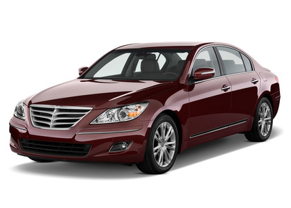 Ворсовые коврики на Hyundai Genesis I 2008 - 2014 в Ярославле