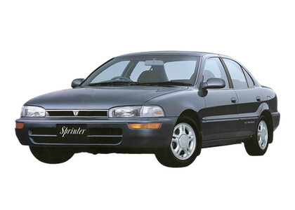 Ворсовые коврики на Toyota Sprinter (E10) 1991 - 2002 в Ярославле