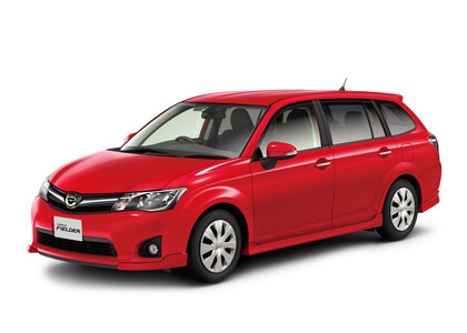 Ворсовые коврики на Toyota Corolla Fielder (E16) 2012 - 2017 в Ярославле