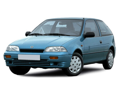 Ворсовые коврики на Suzuki Swift II Европа 1989 - 2004 в Ярославле