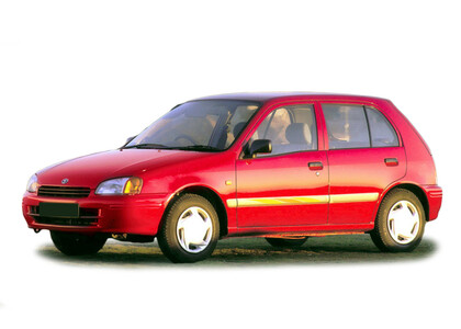 Ворсовые коврики на Toyota Starlet (P90) 1995 - 1999 в Ярославле