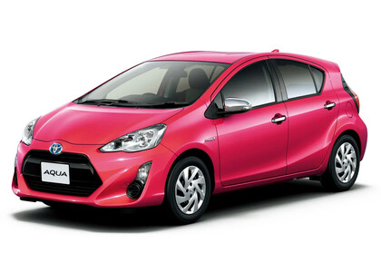 Ворсовые коврики на Toyota Aqua (P10) 2011 - 2021 в Ярославле
