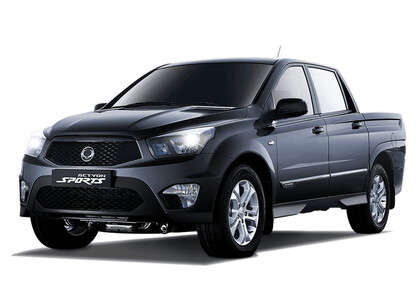 Ворсовые коврики на SsangYong Actyon Sports 2006 - 2016 в Ярославле