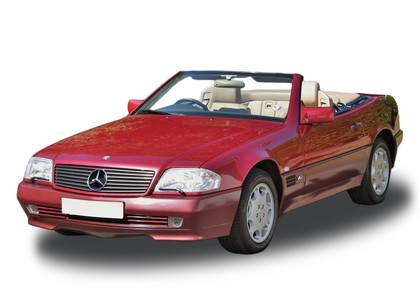 Ворсовые коврики на Mercedes SL (R129) 1989 - 2002 в Ярославле