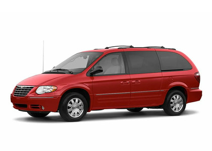 Ворсовые коврики на Chrysler Town and Country IV длинная база 2000 - 2007 в Ярославле