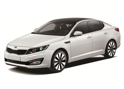Ворсовые коврики на KIA Optima I 2010 - 2016 в Ярославле