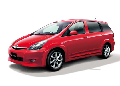 Ворсовые коврики на Toyota Wish I 2003 - 2009 в Ярославле