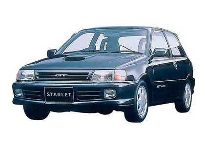 Ворсовые коврики на Toyota Starlet (P80) 1989 - 1995 в Ярославле