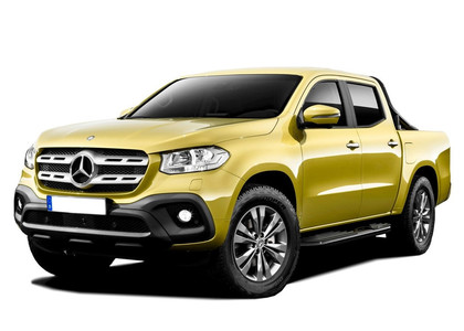 Ворсовые коврики на Mercedes X-Class 2017 - 2020 в Ярославле