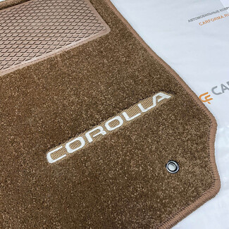 Ворсовые коврики на Toyota Corolla (E9) 1987&nbsp;-&nbsp;1993 в Ярославле