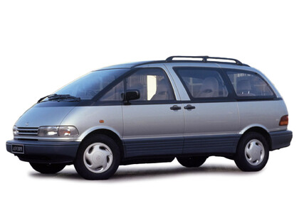 Ворсовые коврики на Toyota Previa (XR10, XR20) 1990 - 2000 в Ярославле