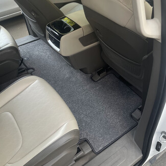 Ворсовые коврики на KIA Carnival IV 9 мест 2020 - 2025 в Ярославле Ворсовые коврики на KIA Carnival IV 9 мест 2020 - 2025 в Ярославле